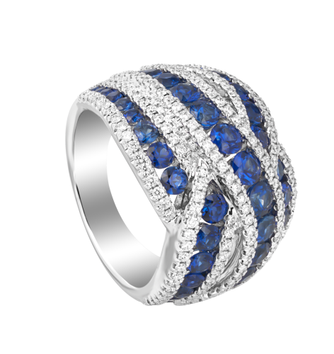 Sapphire Splendour Ring