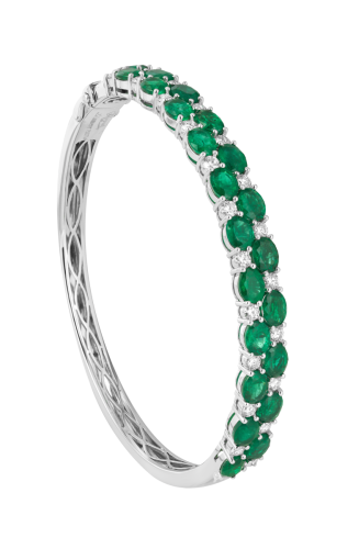 Evergreen Emeralds Bangle 2